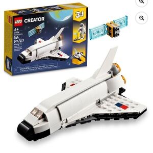 LEGO Creator 3 in 1 Space Shuttle Building Toy